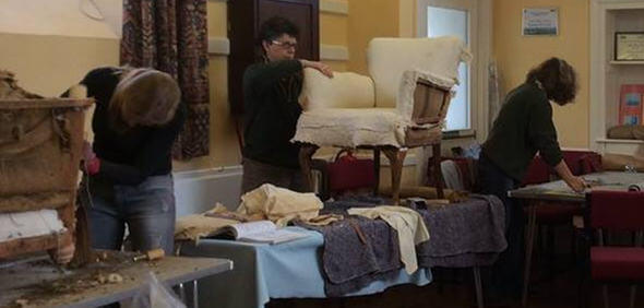 upholstery courses, Poughill, Crediton, devon