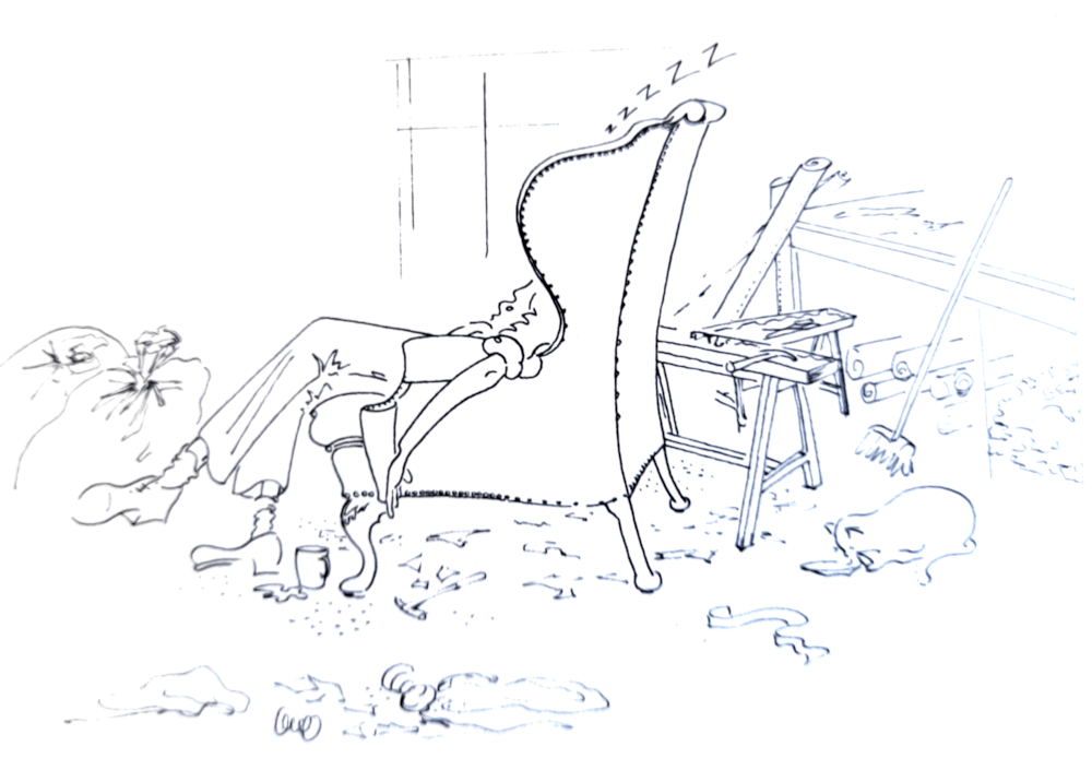 Relaxing after a long day